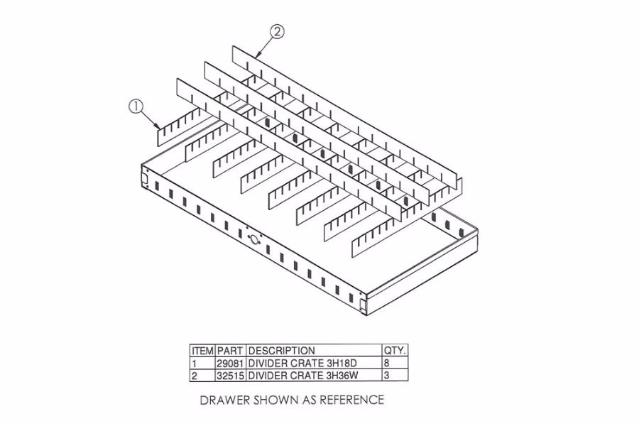 10117-stellar-egg-crate-divider-kit-1.jpg Stellar Egg Crate Divider Kit