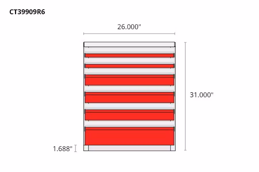 10211-ctech-6-drawer-red-toolbox-systems-1.jpg CTech 6 Drawer Red Toolbox Systems