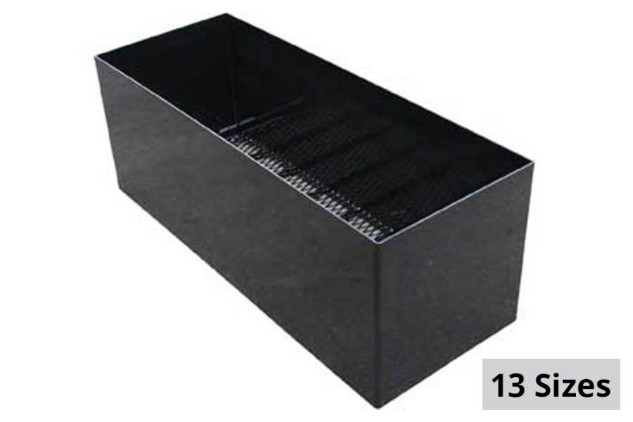 Zip's Custom Steel Open Top Box w/ Mesh Bottom