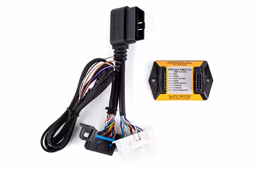 InPower Light-Duty Vehicle Throttle, RPM1-Preset / RPM2-On/Off Charge Protect, Ground