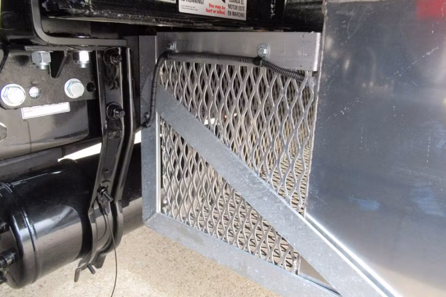 Zip's Custom Aluminum Mesh Lumber Basket