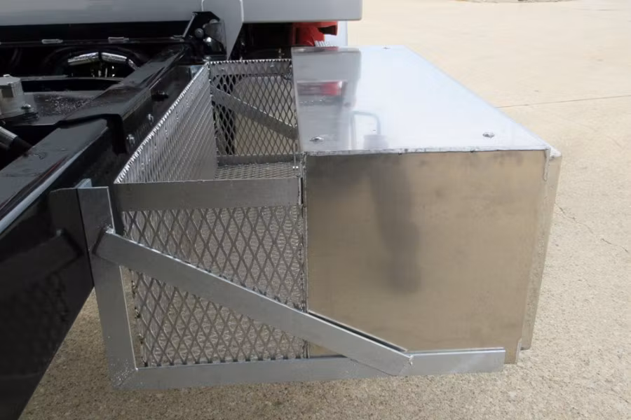 Zip's Custom Aluminum Mesh Lumber Basket