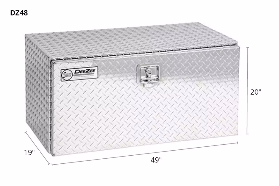 10292-dee-zee-aluminum-brite-tread-underbed-box-1.jpg Dee Zee Aluminum Brite-Tread Underbed Box