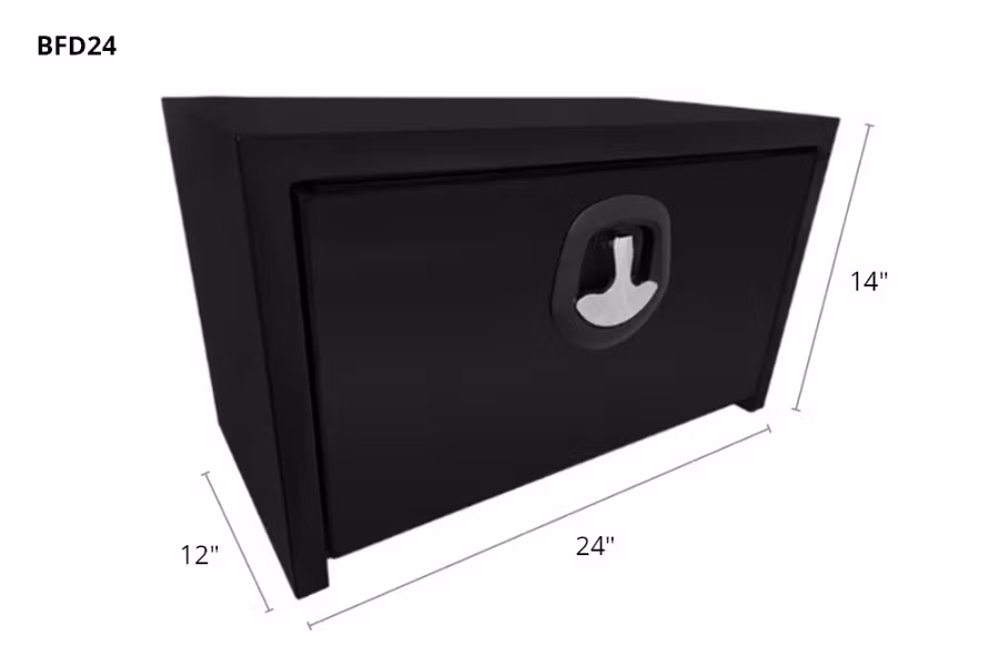 10317-phoenix-black-powder-coat-box-and-door-2.jpg Phoenix Black Powder Coat Box and Door