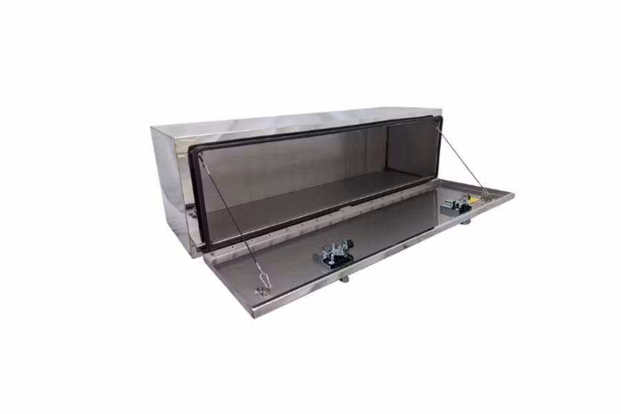Phoenix Stainless Steel Toolbox with a Polished Door