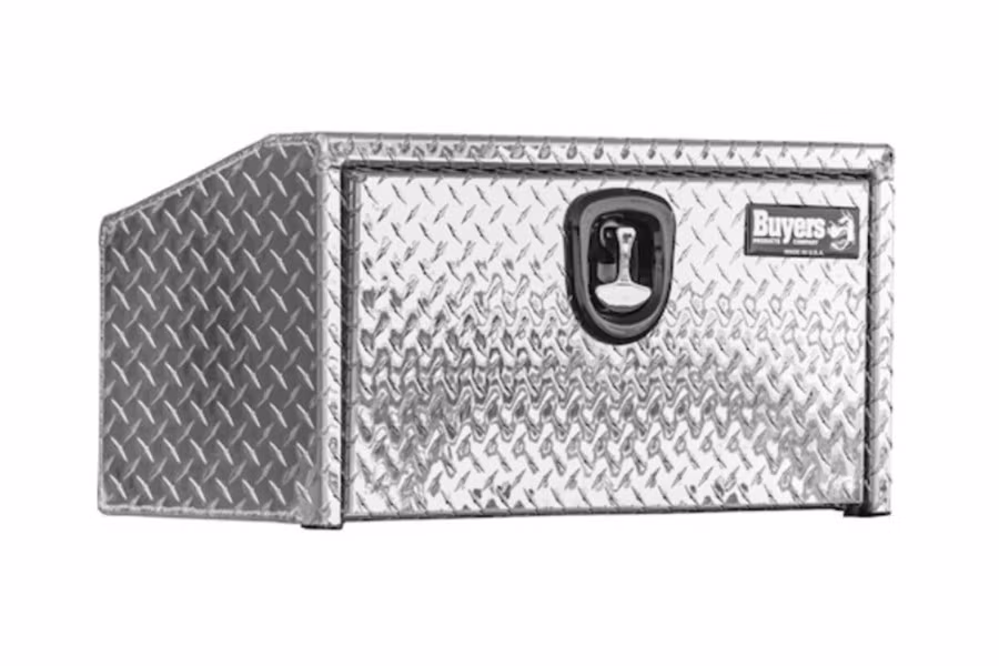 10344-buyers-diamond-tread-aluminum-underbody-toolbox-with-slanted-back-1.jpg Buyers Diamond Tread Aluminum UnderBody Toolbox with Slanted Back