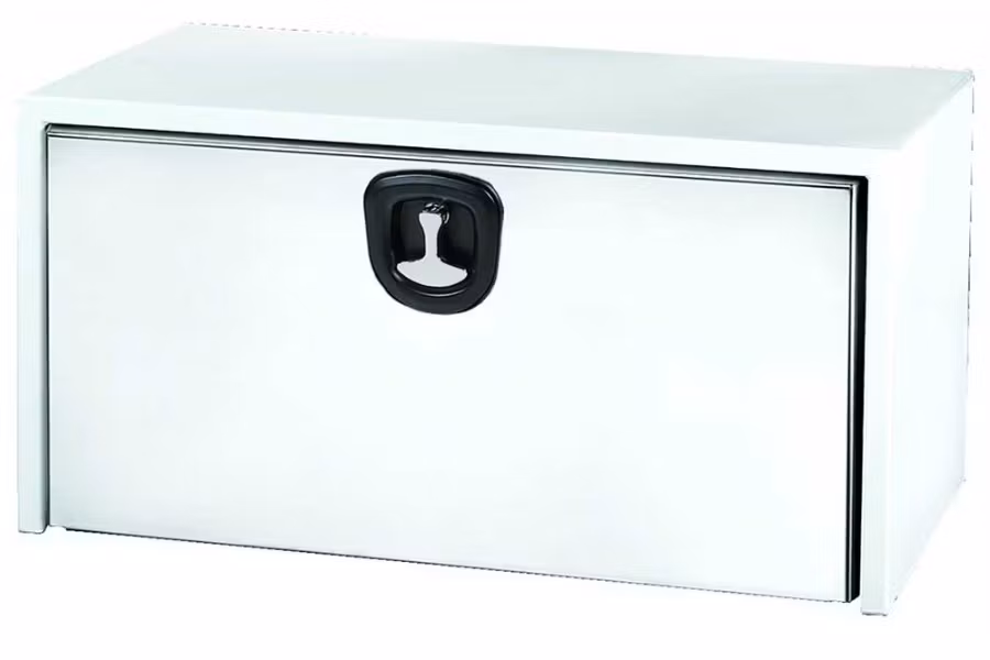 10370-buyers-white-steel-underbody-truck-box-with-stainless-door-series-1.jpg Buyers White Steel Underbody Truck Box with Stainless Door Series