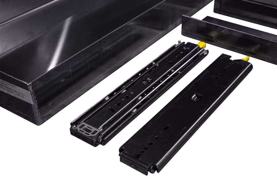 Zip's Custom Sliding Toolbox Jack Drawers
