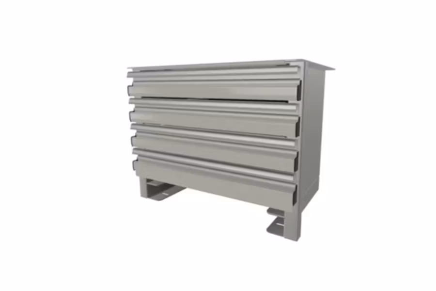 CTech 4 Drawer Grey Toolbox System