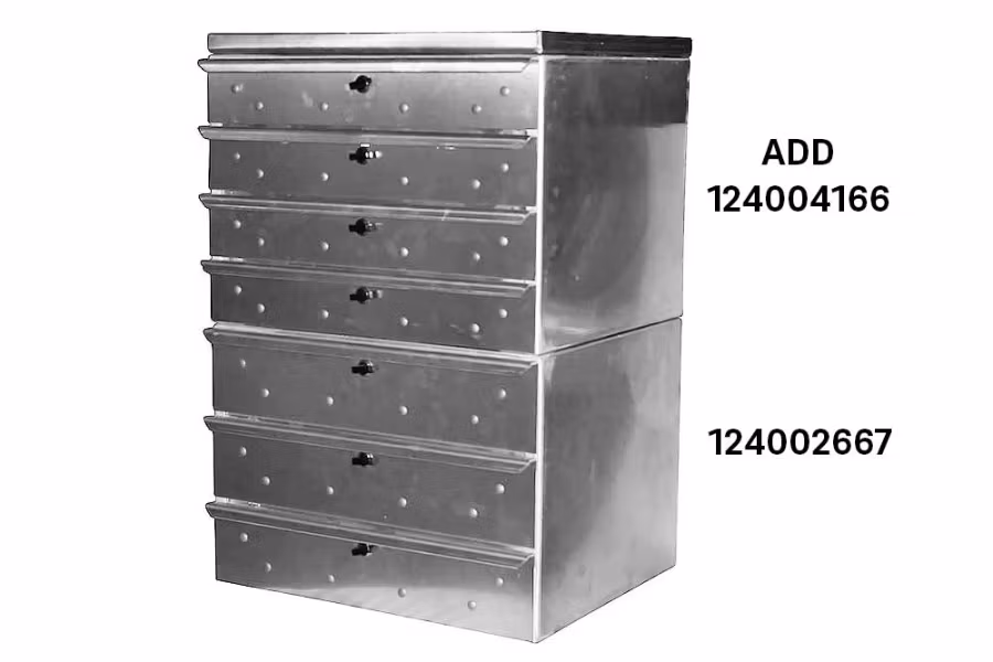 Miller Industries 3 Drawer Tool Storage Box