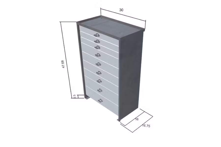 10466-stellar-9-drawer-steel-toolbox-systems-1.jpg Stellar 9 Drawer Steel Toolbox Systems