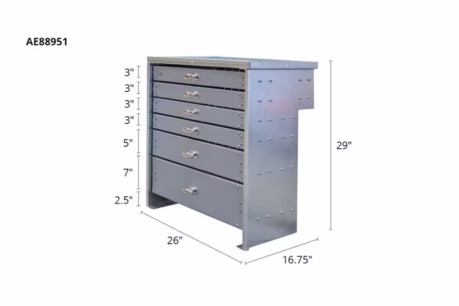 10470-stellar-6-drawer-steel-notched-toolbox-system-1.jpg Stellar 6 Drawer Steel Notched Toolbox System