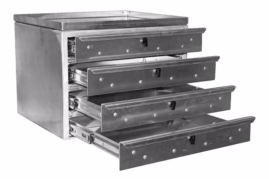 Miller Heavy Duty Wrecker Toolbox 4 Drawers