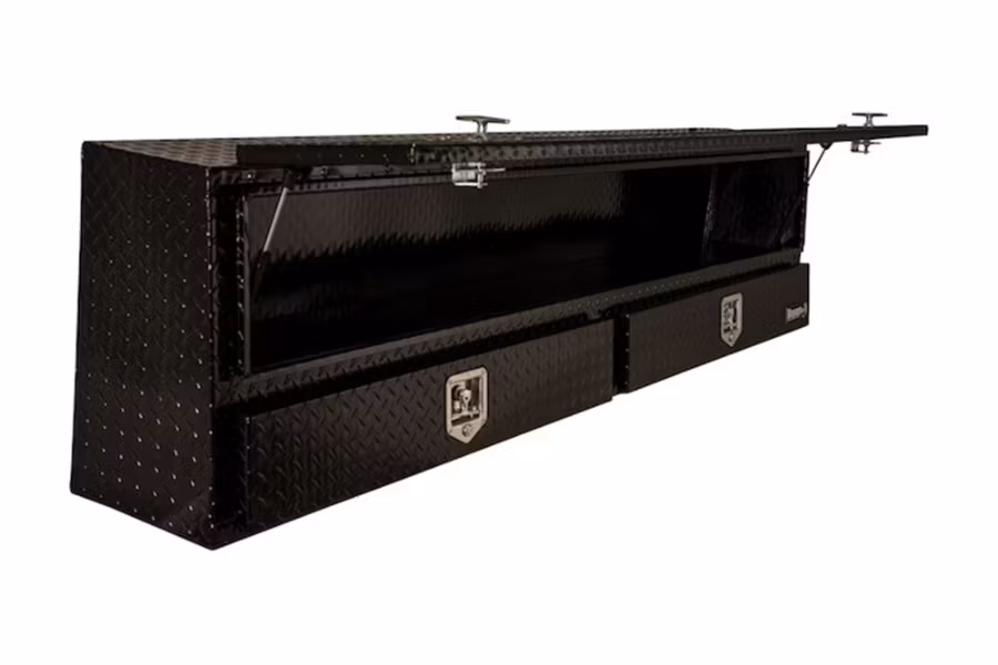 10504-buyers-black-diamond-tread-aluminum-topsider-contractor-truck-box-w-drawer-1.jpg Buyers Black Diamond Tread Aluminum Topsider Contractor Truck Box w/Drawer