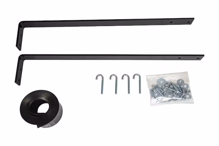 Buyers T-Handle Diamond Tread Aluminum Contractor Truck Box w/ 2 Drawers