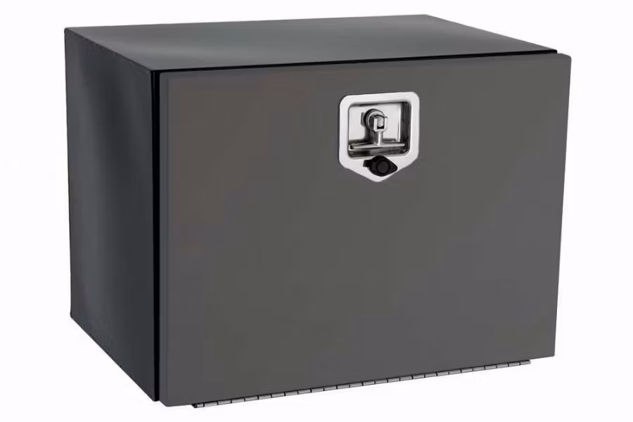 10519-phoenix-24-quot-high-gloss-black-powder-coated-steel-topside-mount-toolbox-1.jpg Phoenix 24" High Gloss Black Powder Coated Steel TopSide Mount ToolBox