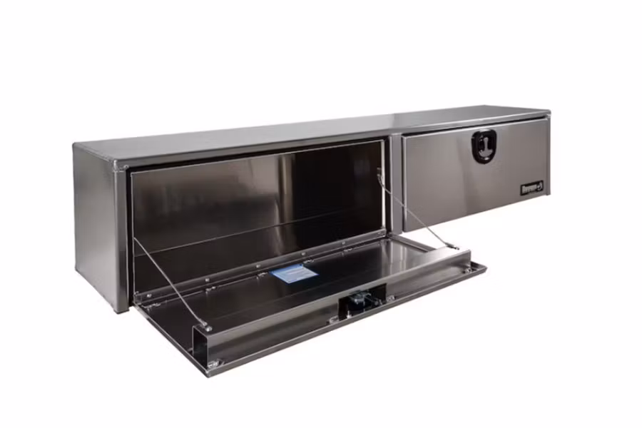 10537-buyers-dual-latch-smooth-aluminum-topsider-truck-box-2.jpg Buyers Dual Latch Smooth Aluminum Topsider Truck Box