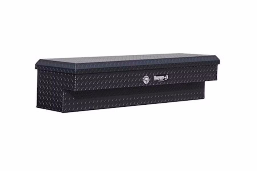 10552-buyers-matte-black-diamond-tread-alum-lo-sider-truck-box-1.jpg Buyers Matte Black Diamond Tread Alum Lo-Sider Truck Box