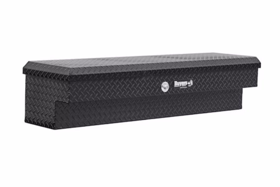 10558-buyers-gloss-black-diamond-tread-alum-lo-sider-truck-box-1.jpg Buyers Gloss Black Diamond Tread Alum Lo-Sider Truck Box