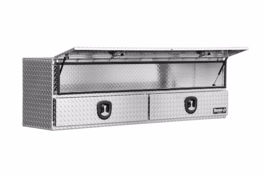 10574-buyers-compression-latch-topsider-diamond-tread-aluminum-hd-flatbed-contractor-w-lower-drawers-2.jpg Buyers Compression Latch Topsider Diamond Tread Aluminum HD Flatbed Contractor w/Lower Drawers