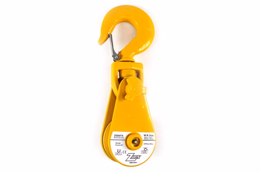 Zip's Snatch Block with Swivel Hook