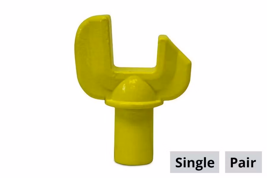 Zips Short Tapered Axle Fork -  2" Wide Opening