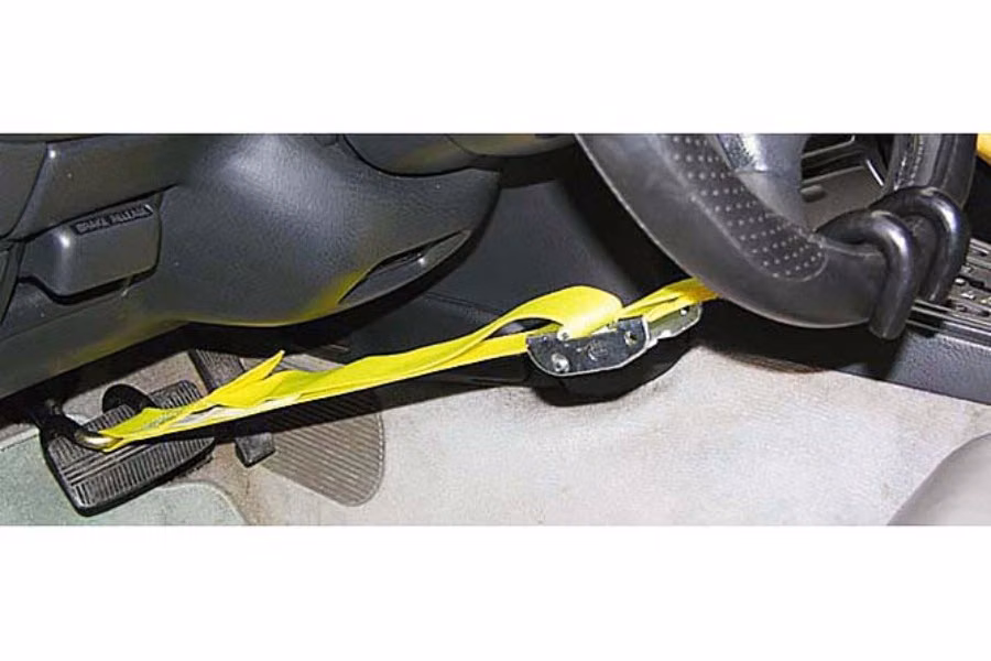 B/A Products Steering Wheel Lock with Claw Hooks