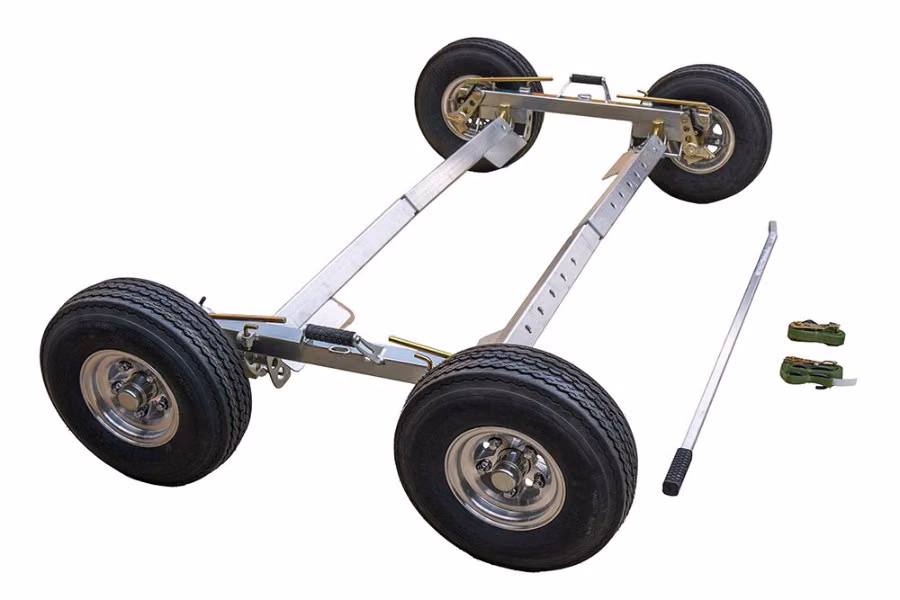 10888-collins-g7-hi-speed-dolly-hero-t12-aluminum-cross-rails-hubs-wheels-amp-pry-bar-1.jpg Collins G7 Hi-Speed Dolly HERO T12 Aluminum Cross Rails, Hubs, Wheels & Pry Bar