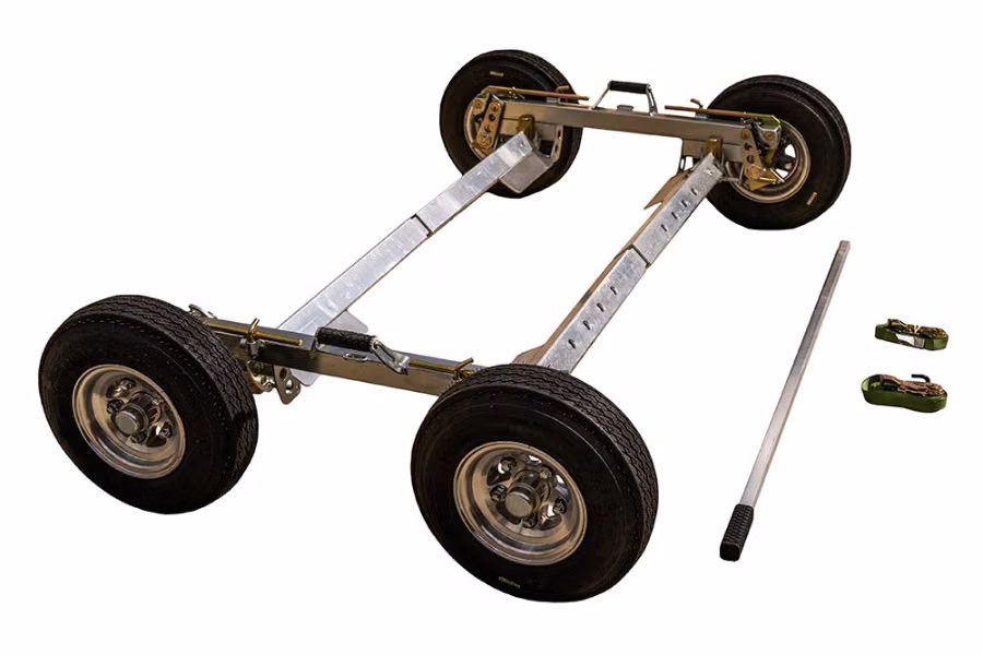 10949-collins-g7-hi-speed-dolly-pro-t10-aluminum-cross-rails-hubs-wheels-amp-pry-bar-1.jpg Collins G7 Hi-Speed Dolly PRO T10 Aluminum Cross Rails, Hubs, Wheels & Pry Bar