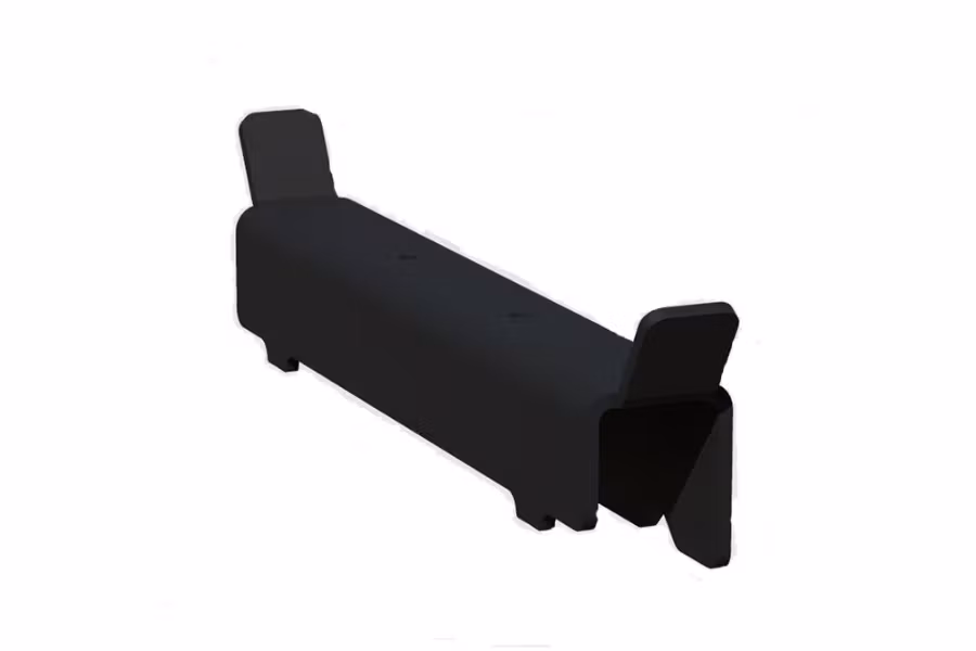 In The Ditch Dolly Fender Mount 2in Frame Adapter