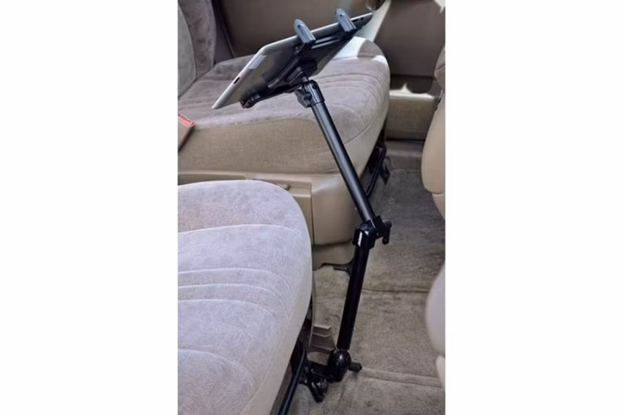 Arkon Mounts Heavy Duty Car Or Truck Seat Rail Ipad Floor Mount 22"