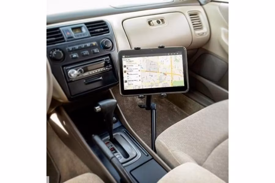 Arkon Mounts Heavy Duty Car Or Truck Seat Rail Ipad Floor Mount 22"