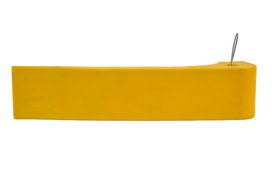 B/A Products Tire Skate W/Lanyard Yellow