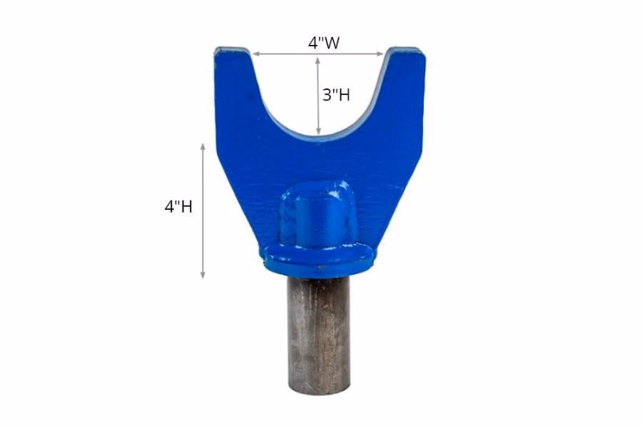 AW Direct Super-Duty Axle Fork - 3.5" Wide Opening