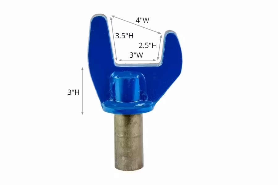 AW Direct Short Axle Fork - 3.75" Wide Opening