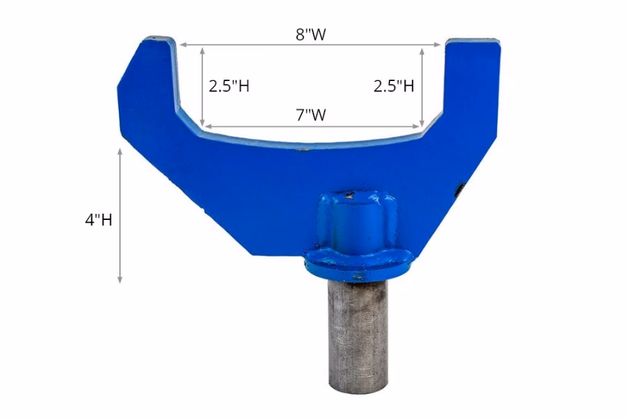 AW Direct Steertek Axle Fork - 8.25" Wide Opening
