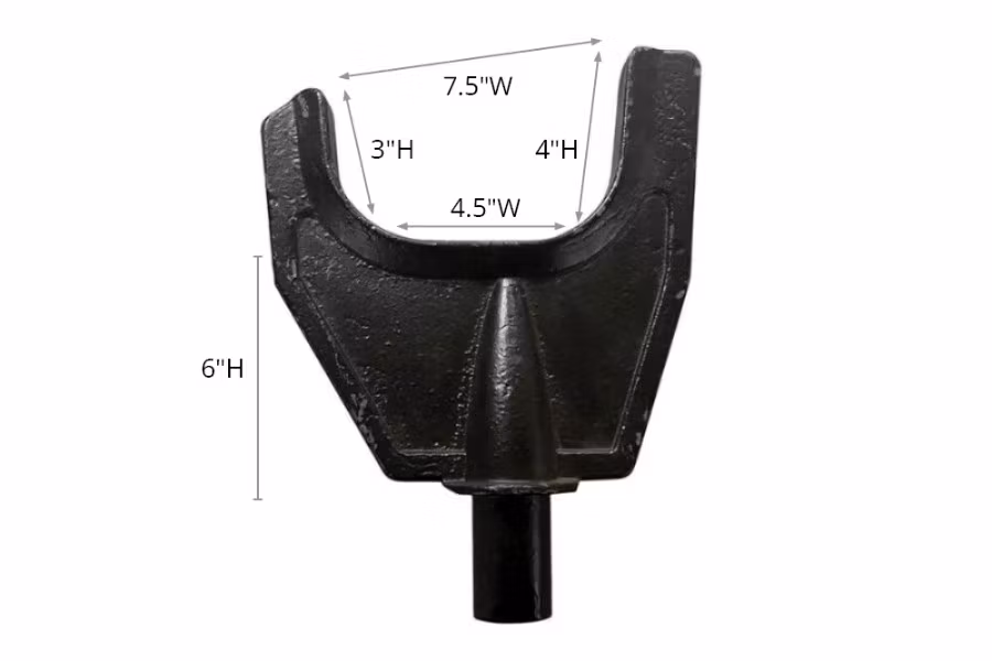 11169-miller-medium-offset-axle-fork-set-6-quot-wide-opening-1.jpg Miller Medium Offset Axle Fork Set - 6" Wide Opening