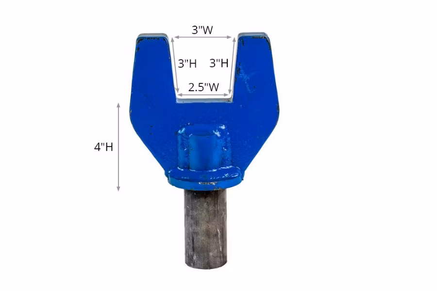 AW Direct Short Axle Fork - 2.5" Wide Opening
