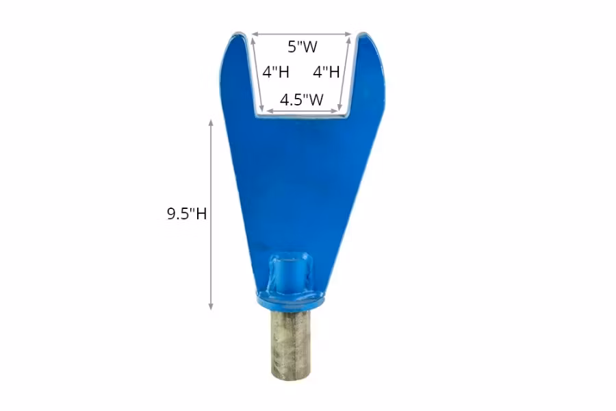 AW Direct Tall Axle Fork - 4.75" Wide Opening