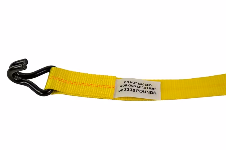 Zips Steering Wheel Lock with 2" Ratchet and Coated Double J Hook