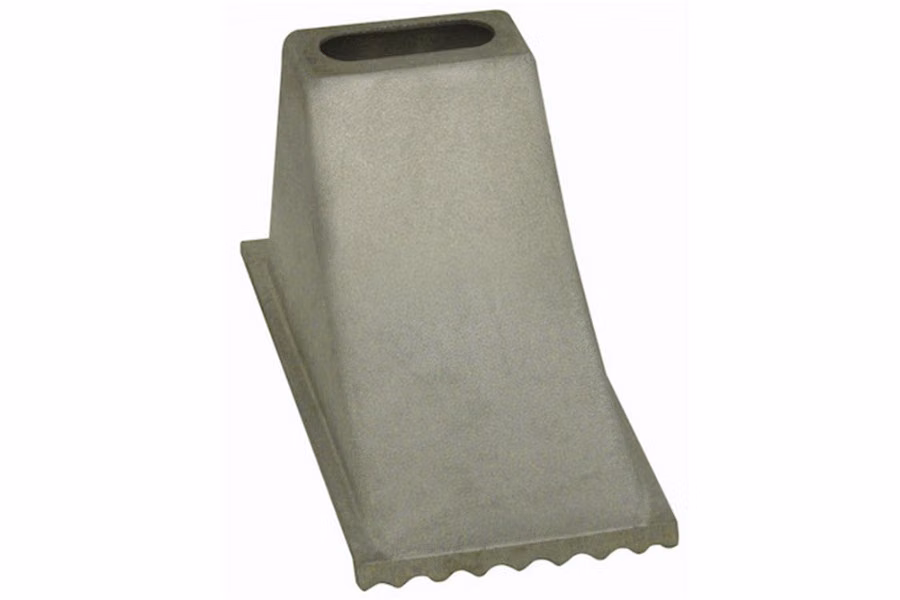 Buyers Alumium Wheel Chock, 6.25 x 12.25 x 7 Inch