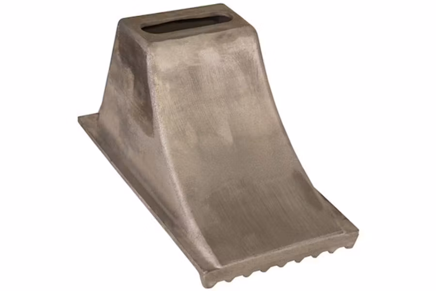 Buyers Aluminum Wheel Chock, 8.5 x 15 x 8.25 Inch