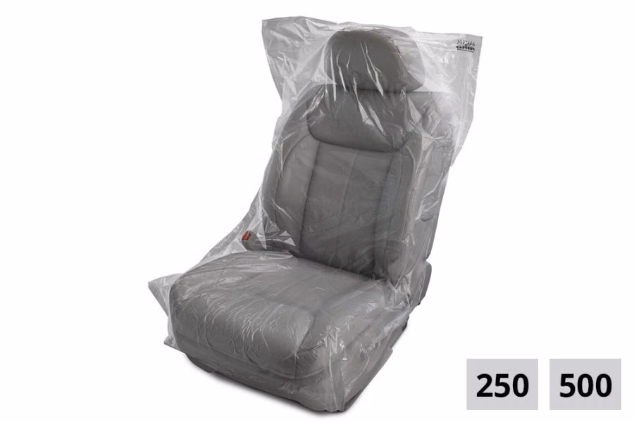 Slip-n-Grip Disposable Plastic Seat Covers