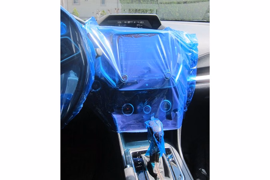 Global Film Self Adhesive Perforated Steering Wheel Cover