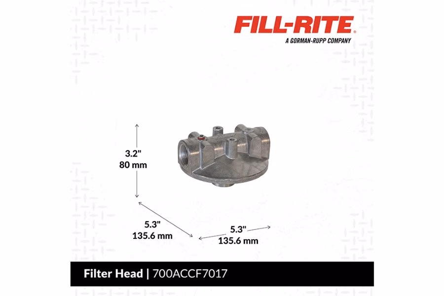 Fill-Rite 1" Filter Head