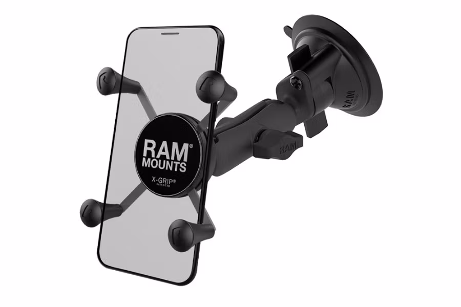 RAM Mounts X-Grip Phone Mount with Twist-Lock Suction Cup Base