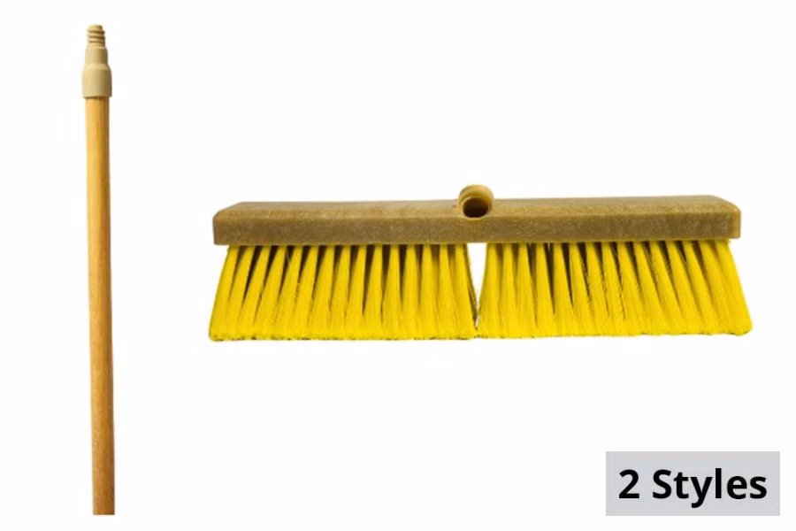 11528-bruske-14-quot-yellow-truck-wash-poly-block-brush-1.jpg Bruske 14" Yellow Truck Wash Poly Block Brush