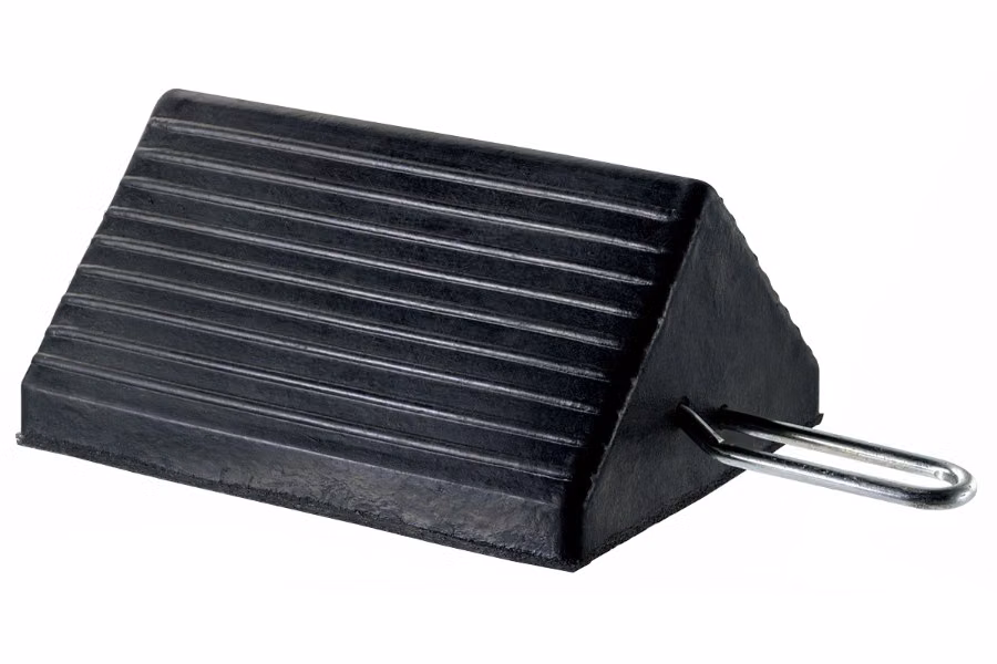 11686-buyers-wheel-chock-5-quot-rubber-black-1.jpg Buyers Wheel Chock, 5", Rubber, Black