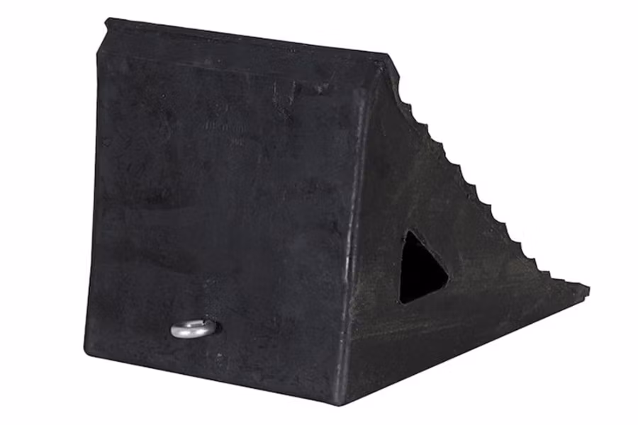 Buyers Rubber Wheel Chock With Chain Eye