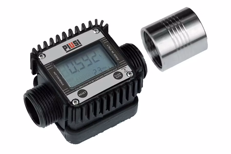 Piusi K24 Aluminum Meter NPT Threads